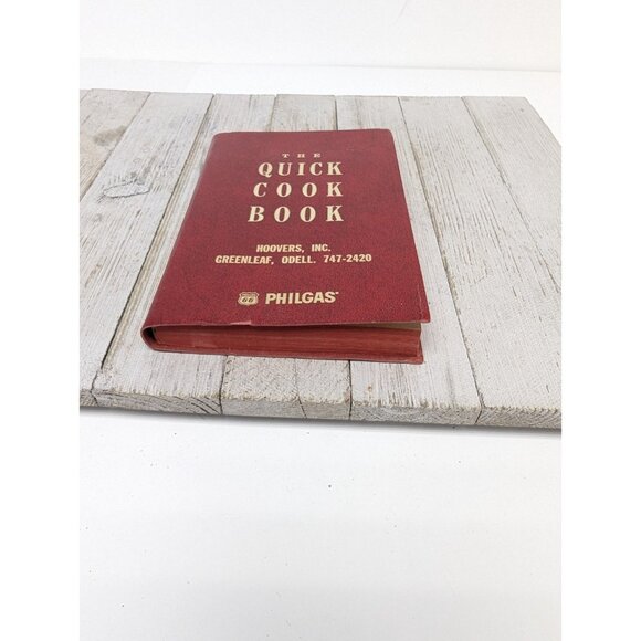 Vintage The Quick Cook Book Hoovers Inc. Greenleaf Odell Philgas Phillips 66 - Picture 5 of 16